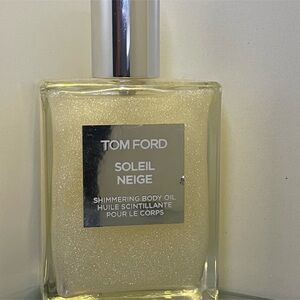 Tom Ford Soleil Neige Shimmering Oil in Silver and Cream 100ml